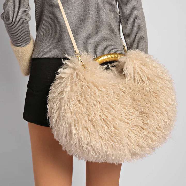 Lucia Plush Handbag