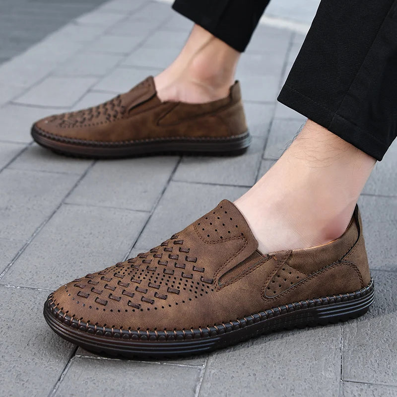 Raizo Leather Loafers