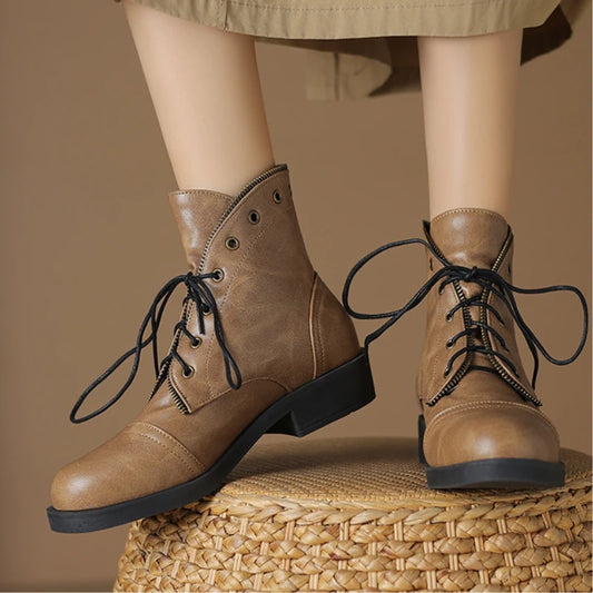 Amélie Heritage Lace Boots