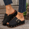 Nola Open Toe Mules