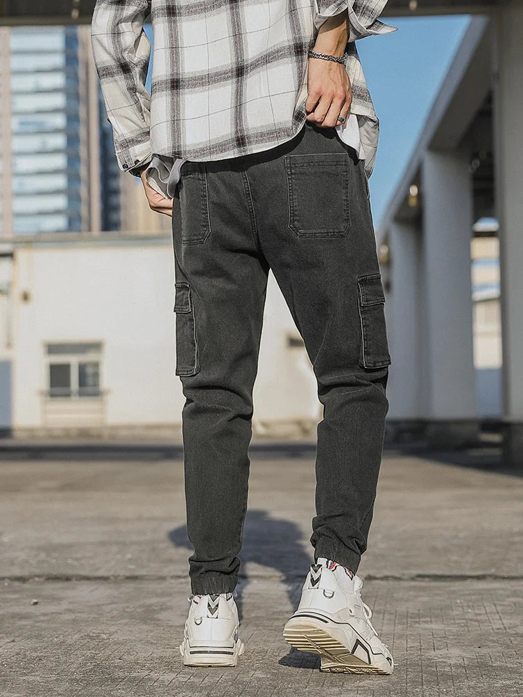 Crossfade Denim Joggers