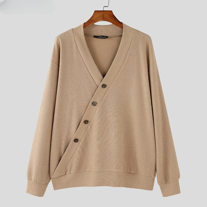 Rowen Cross-Button Cardigan