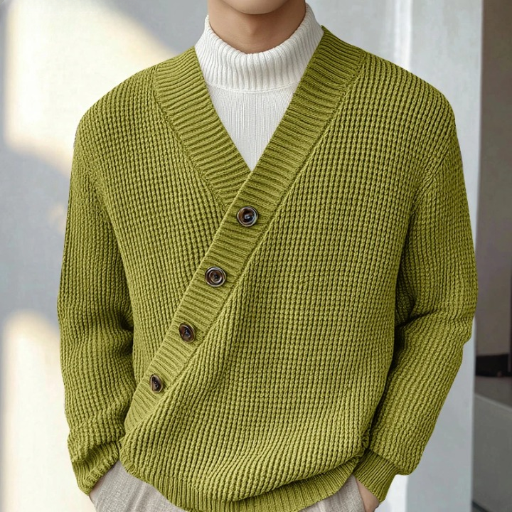 Rowen Cross-Button Cardigan