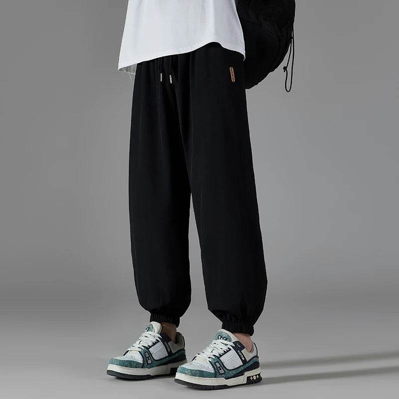 Kuro Silk Joggers
