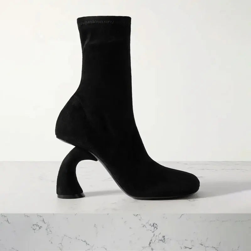 Avant-Garde Arch Heel Boots