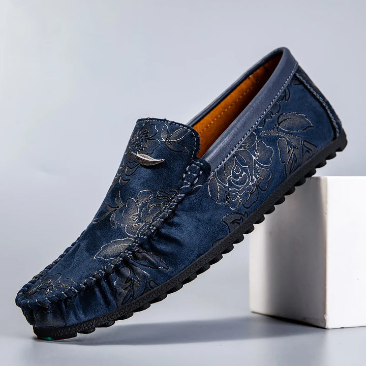 Wolfe Embossed Loafers