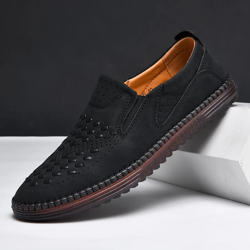 Raizo Leather Loafers