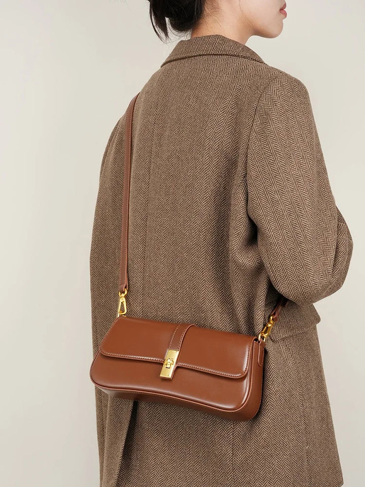 Vauréne Leather Shoulder Bag