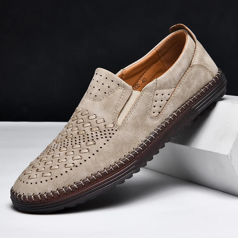 Raizo Leather Loafers