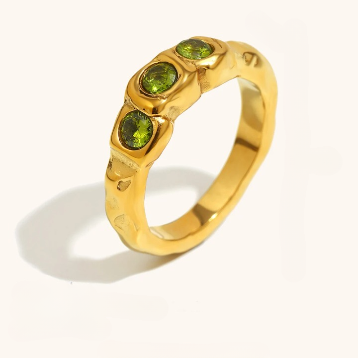 Lyra Gemstone Ring