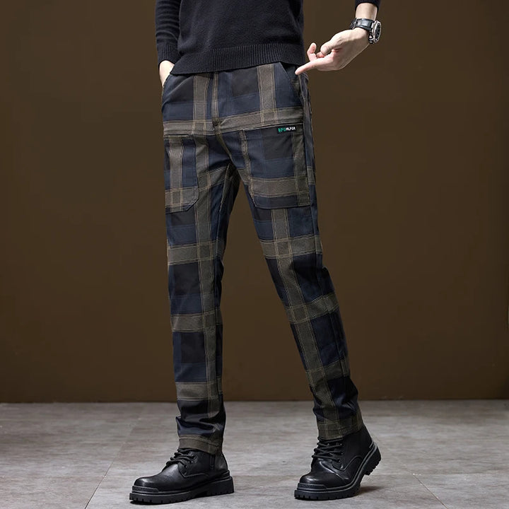 Barron Plaid Trousers