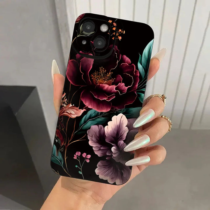 Amber Bloom iPhone Case