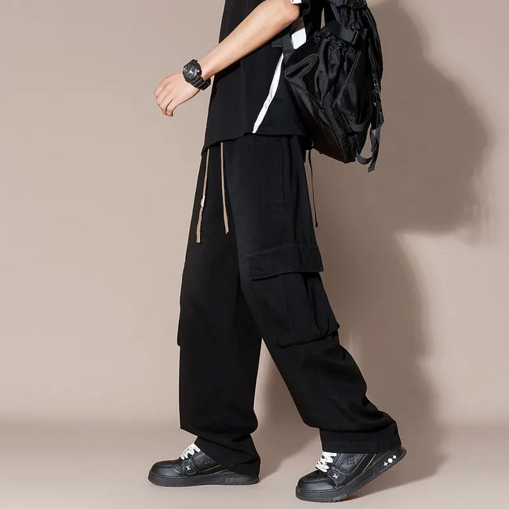 Gridline Cargo Jeans