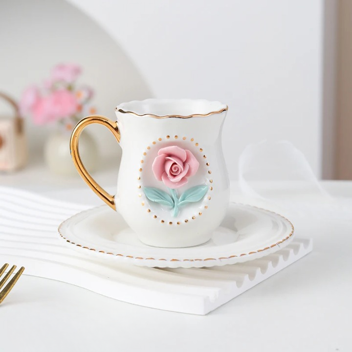 Camélia Ceramic Set