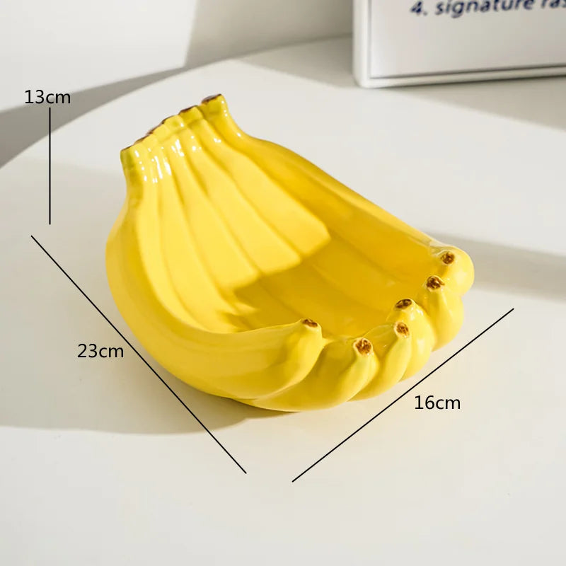 Banana Bloom Ceramic Bowl