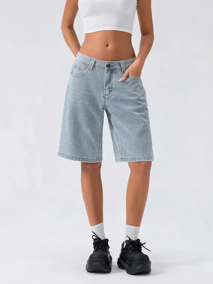 Olivette Bermuda Denim Shorts