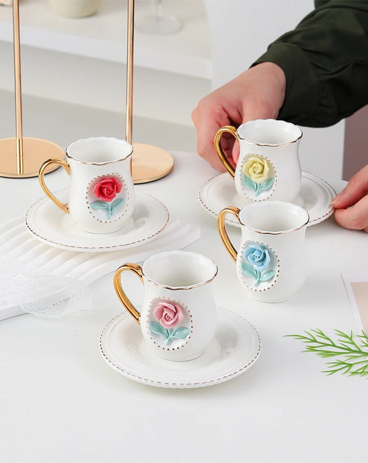 Camélia Ceramic Set