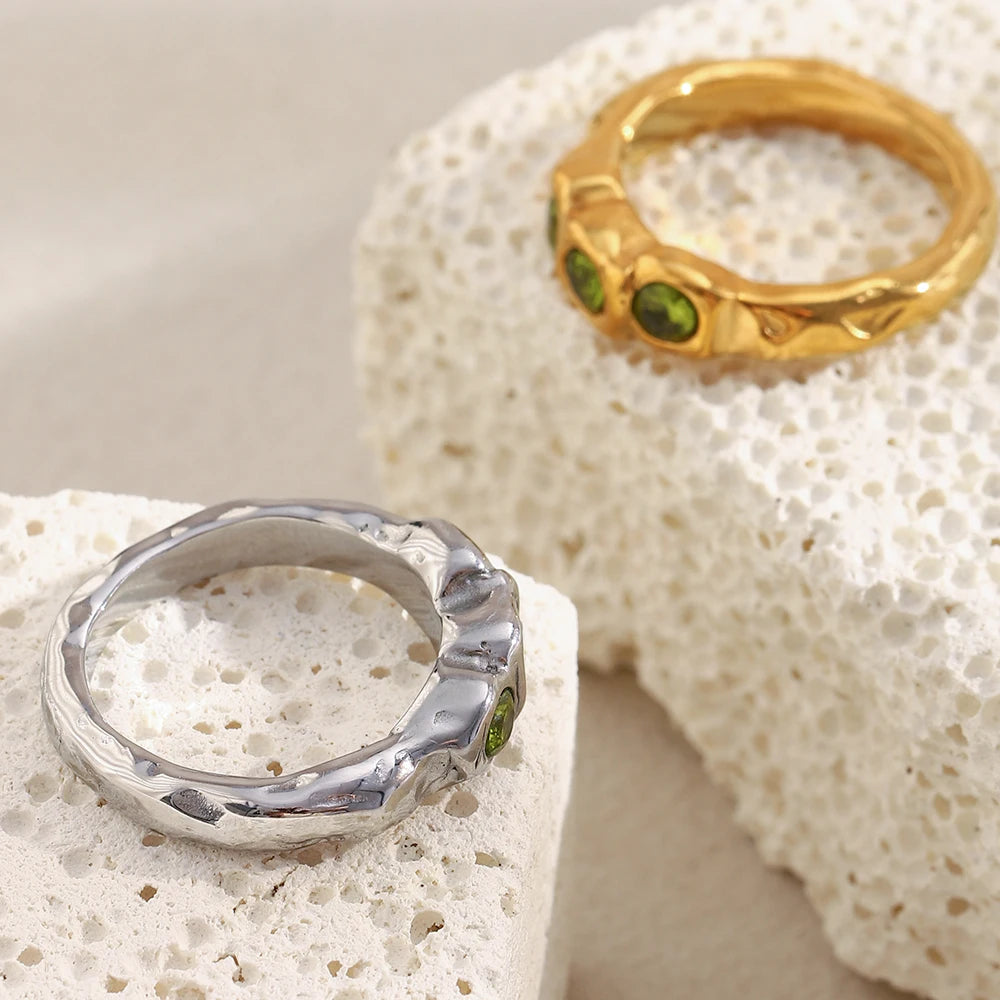 Lyra Gemstone Ring