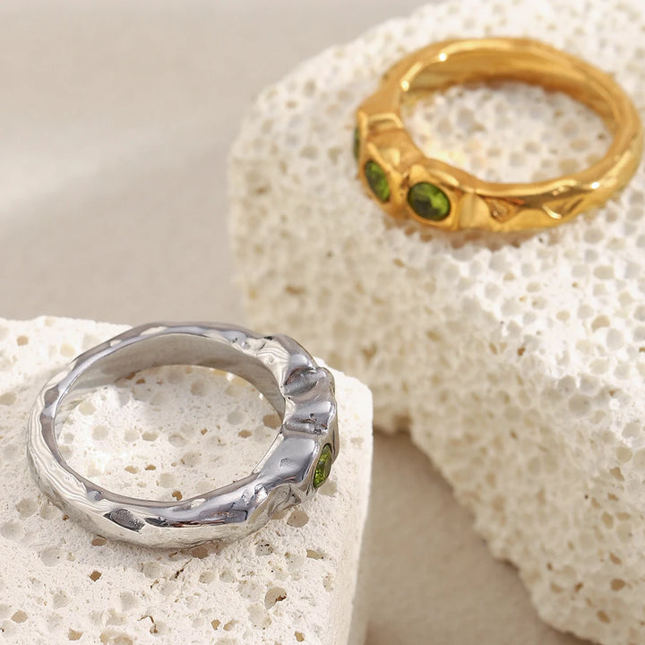 Lyra Gemstone Ring