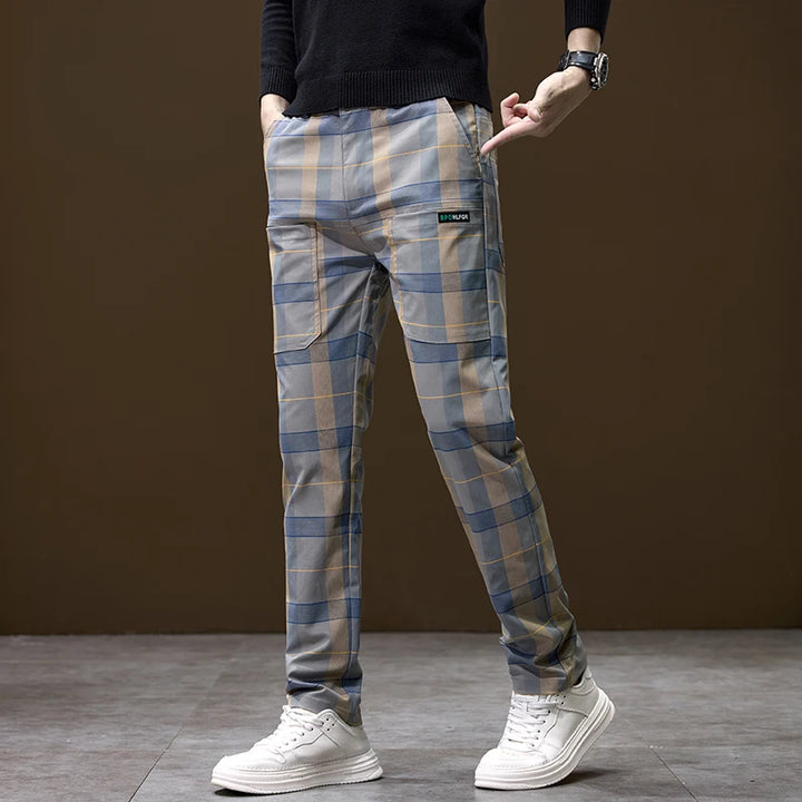 Barron Plaid Trousers