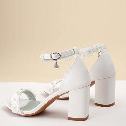 Cher Floral Heels