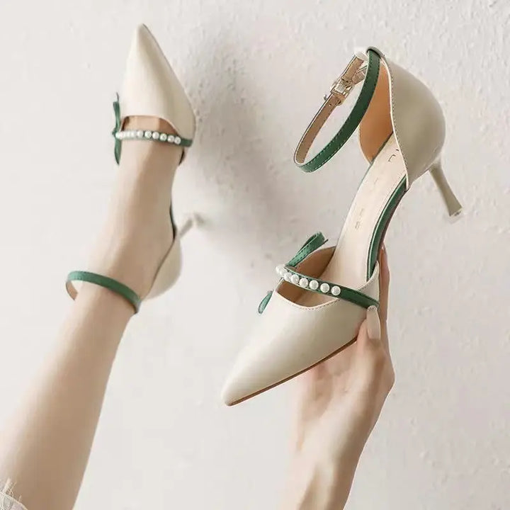 Loire Pearl Heels