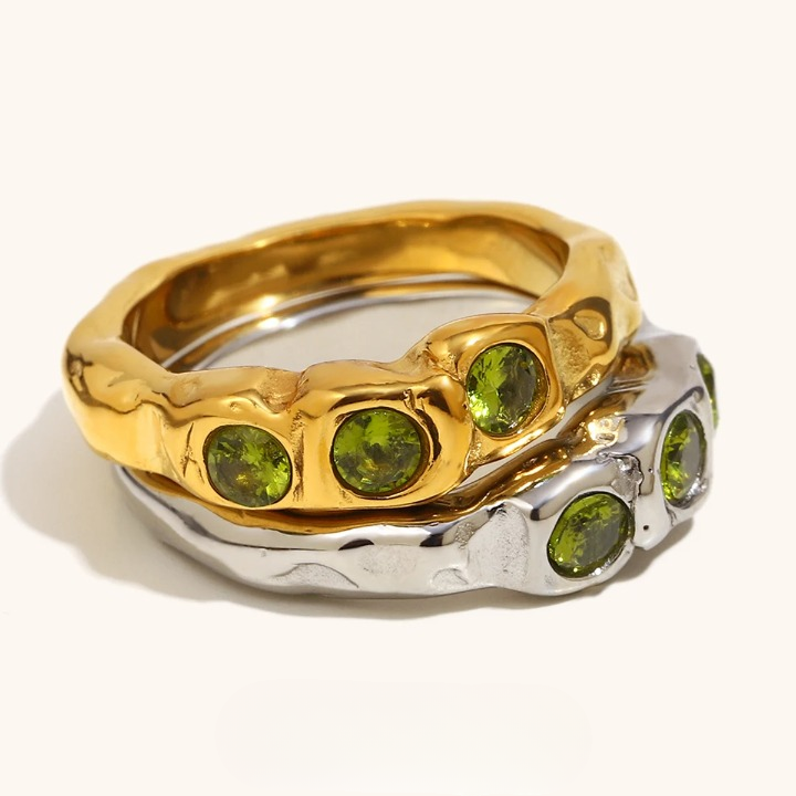 Lyra Gemstone Ring