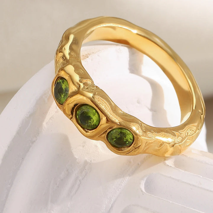 Lyra Gemstone Ring