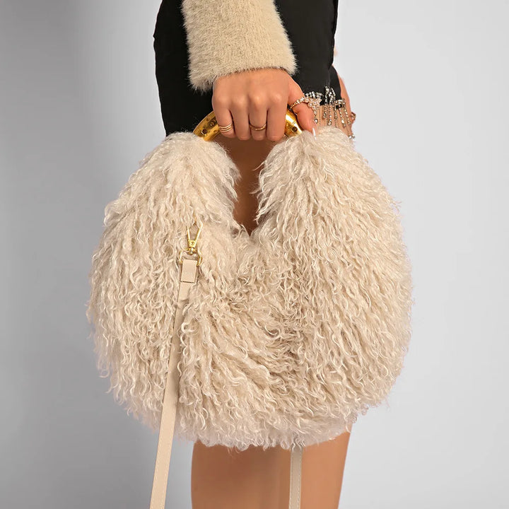 Lucia Plush Handbag