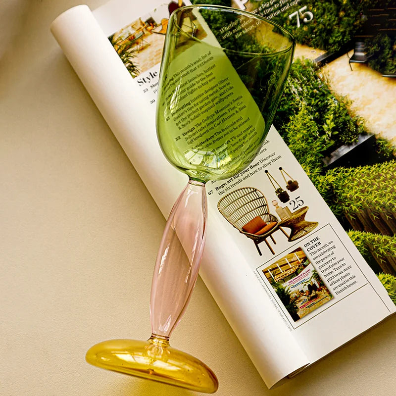 Colorful Crystal Wine Set