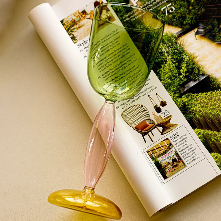 Colorful Crystal Wine Set