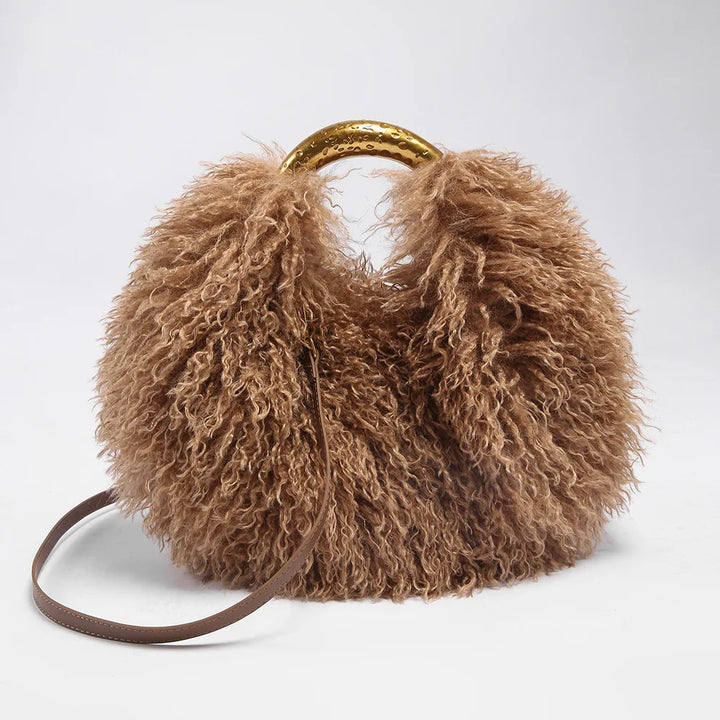 Lucia Plush Handbag
