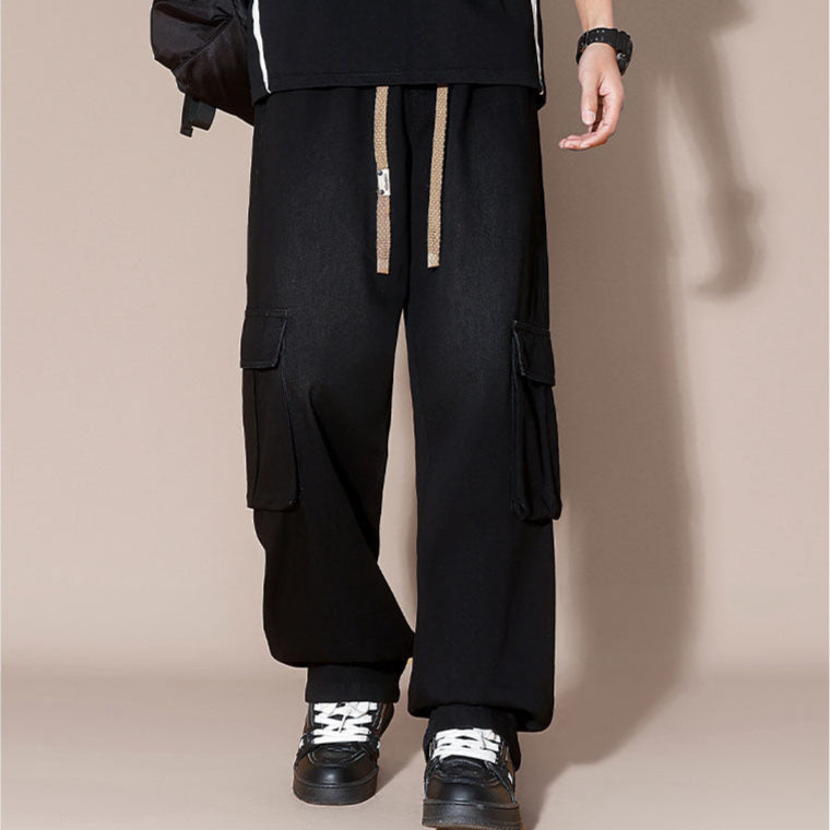 Gridline Cargo Jeans