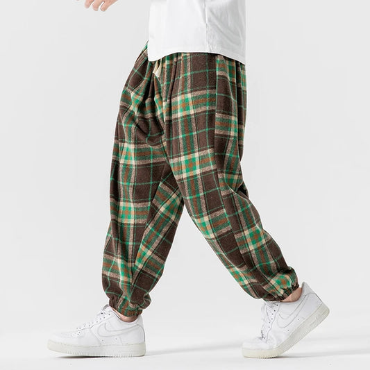 Highland Plaid Joggers