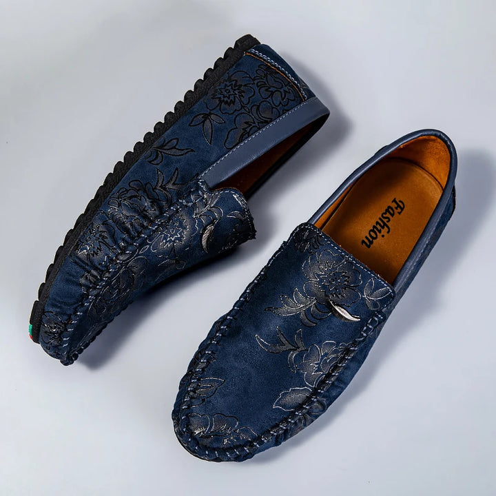 Wolfe Embossed Loafers